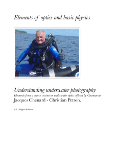infos on Underwater optics theory