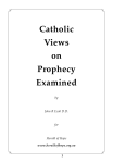 Catholic Views on Prophecy Examined