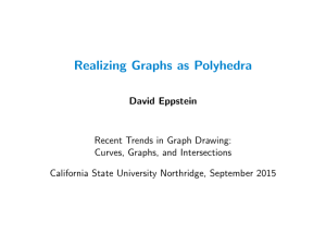 Realizing Graphs as Polyhedra