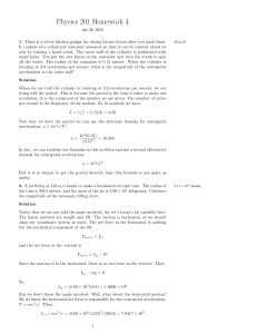 Physics 201 Homework