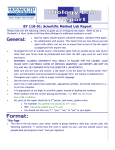 BY 110-01: Scientific Method Lab Report