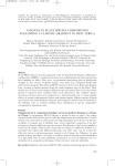 CHANGES IN PLANT SPECIES COMPOSITION FOLLOWING A