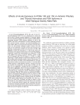 Effects of Acute Exposure to PCBs 126 and 153 on Anterior Pituitary