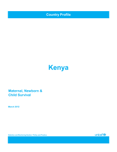 Kenya - Unicef