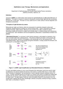 Ophthalmic Laser Therapy: Mechanisms and