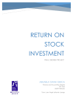 return on stock investment