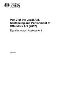 Part 3 of the Legal Aid, Sentencing and Punishment