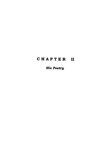 chapter ii - Shodhganga