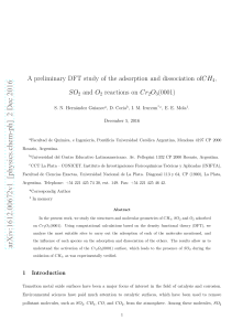 A preliminary DFT study of the adsorption and dissociation of $ CH_
