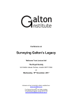 See here - The Galton Institute