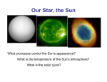 The Sun`s Exterior
