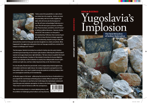 Yugoslavia`s Implosion - Helsinki Committee for Human Rights in