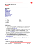 Product Safety Assessment 1-Octene