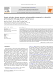 Seismic velocities, density, porosity, and permeability measured at a