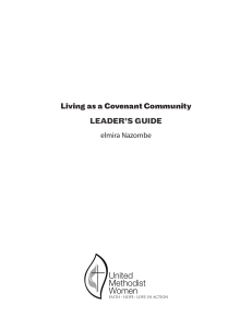 Living as a Covenant Community - Leader`s Guide