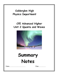 Quanta and Waves - Calderglen High School