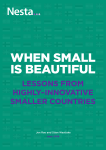 lessons from highly–innovative smaller countries