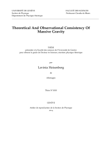 Theoretical and observational consistency of Massive Gravity