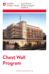 Chest Wall Program - Stanford Children`s Health