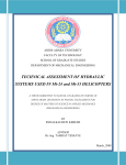 TECHNICAL ASSESSMENT OF HYDRAULIC SYSTEMS USED IN