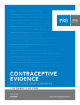 Contraceptive Evidence: Questions and Answers