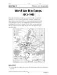 World War II in Europe, 1942–1945