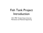Fish Tank Project Introduction - Web Services Overview