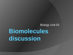 Biomolecules discussion