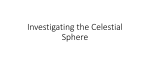 Investigating the Celestial Sphere