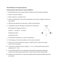 PHYS 1200 Physics of Everyday Experience Review questions and