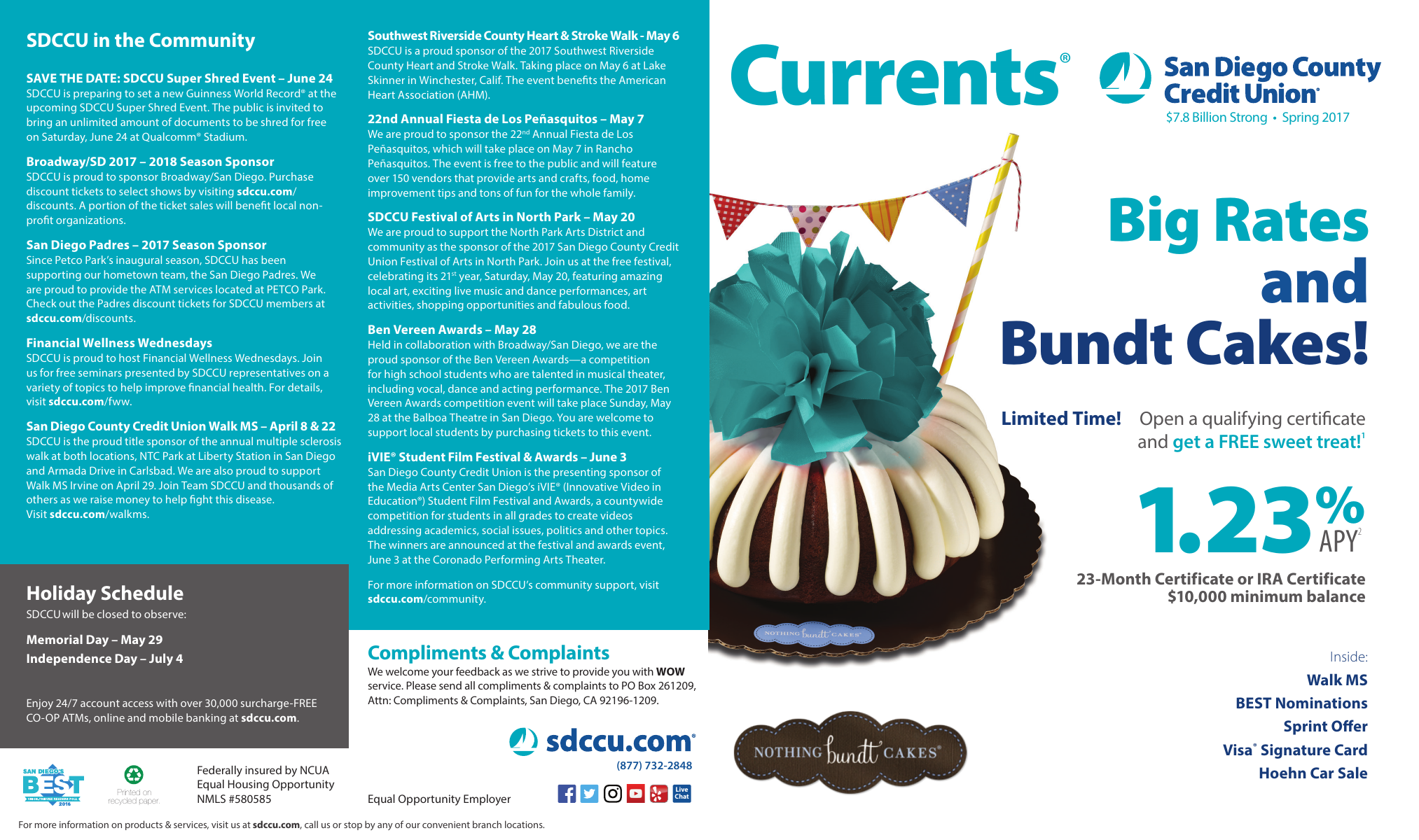 Sdccu Customer Service >> Newsletter San Diego County Credit Union Sdccu Customer Service >> Newsletter San Diego County Credit Union