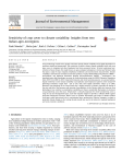 Sensitivity of crop cover to climate variability: Insights