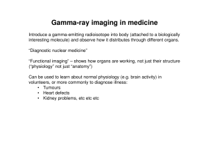 Gamma-ray imaging in medicine