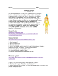 INTRODUCTION General Links Skeletal System Muscular system