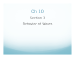 Section 3 Behavior of Waves