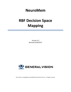 NeuroMem Decision Space Mapping