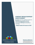 CONTRAST MEDIA/CONTRAST AGENTS MARKET