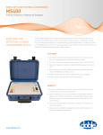 M5400 datasheet - Doble Engineering