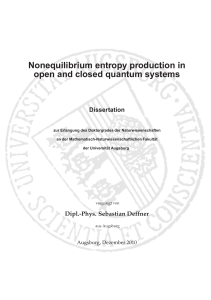 Nonequilibrium entropy production in open and closed quantum