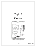 Topic 6 Kinetics File