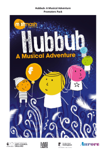 Hubbub: A Musical Adventure Promoters Pack