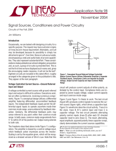 AN98 - Linear Technology