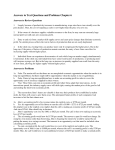 Answers to Text Questions and Problems Chapter 6