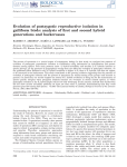 Evolution of postzygotic reproductive isolation in galliform birds