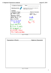 1.3 Algebraic Expressions.notebook