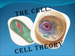 1 - Cell Theory