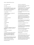 Chapter 2- Biological Molecules Answers 36. c. the pentose sugar