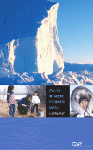 values of arctic protected areas