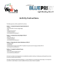 Activity Instructions - the WOW Lab at McGill University