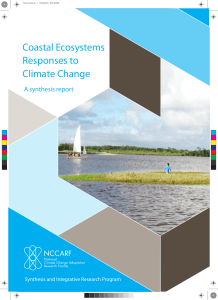 Coastal Ecosystems Responses to Climate Change